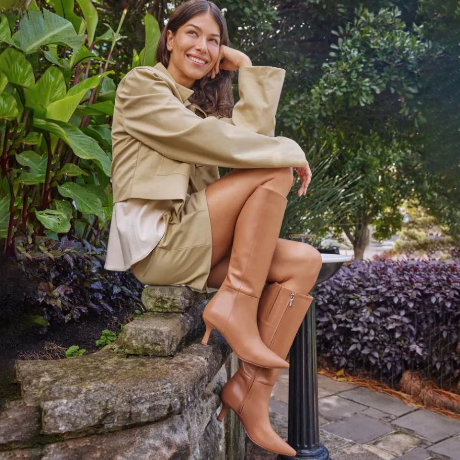 FRANKIE4 Knee High Boots|High Heel Boots-Allegra