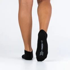 FRANKIE4 Socks-Ankle Adult Black Bamboo Cushioned 2 Pack