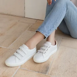 FRANKIE4 White Sneakers-Archer