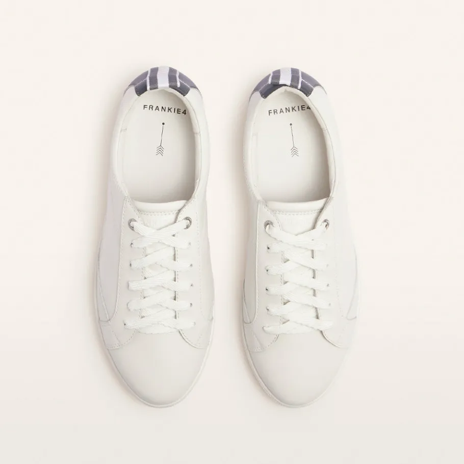 FRANKIE4 White Sneakers-Asher
