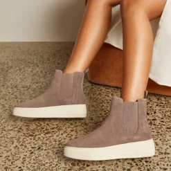 FRANKIE4 Flat Boots|Water-Resistant Boots-Crawford