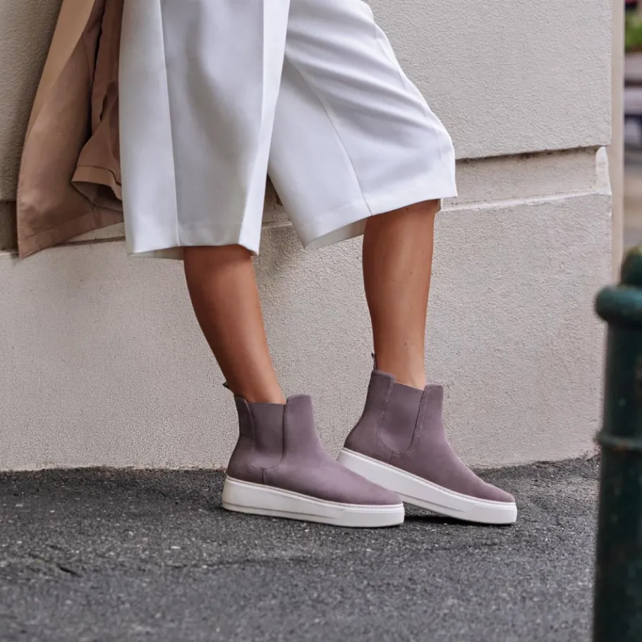 FRANKIE4 Flat Boots|Water-Resistant Boots-Crawford