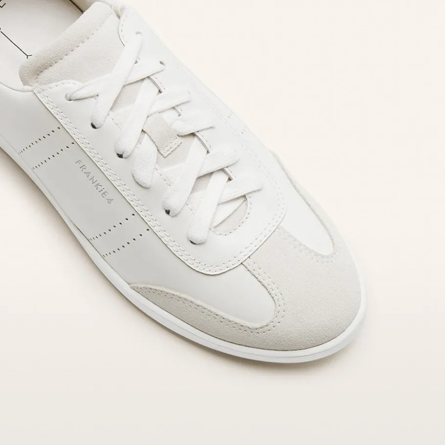 FRANKIE4 White Sneakers-Drew