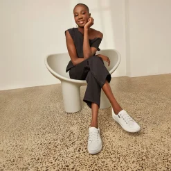 FRANKIE4 White Sneakers-Ellie V