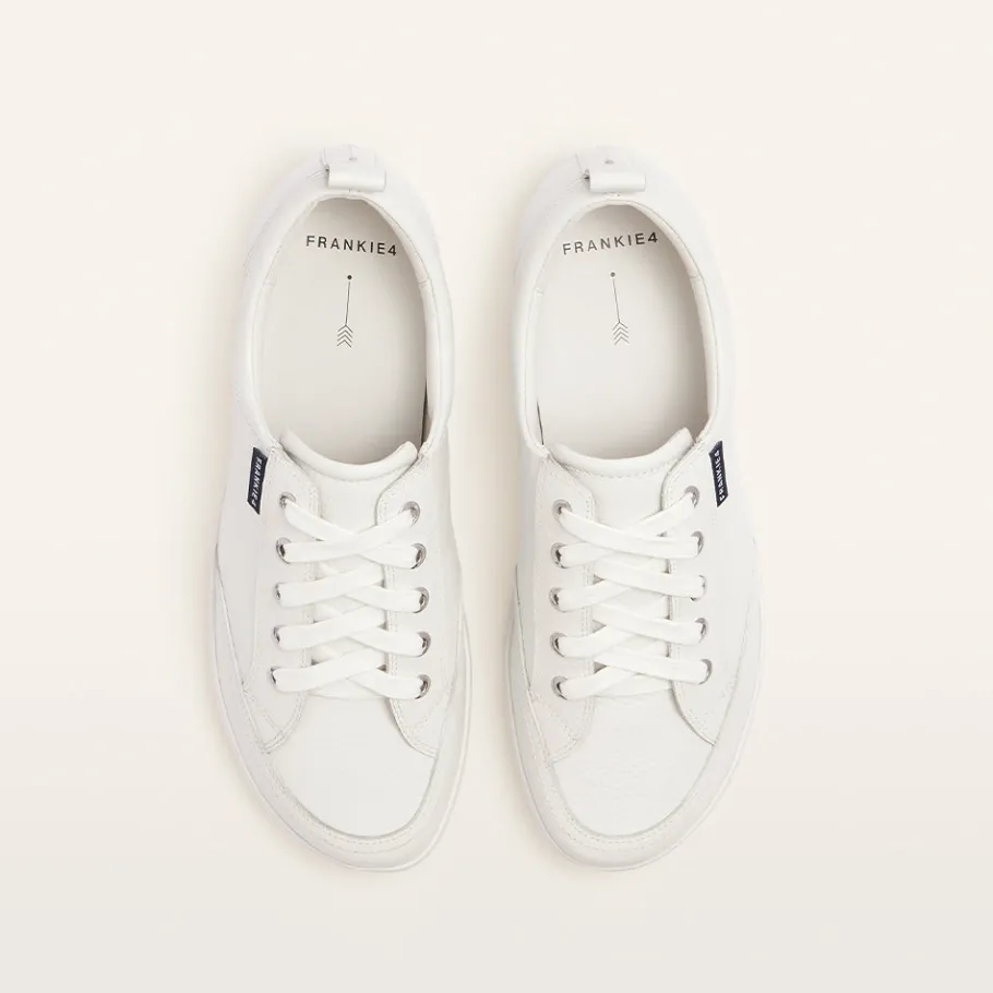 FRANKIE4 White Sneakers-Ellie V
