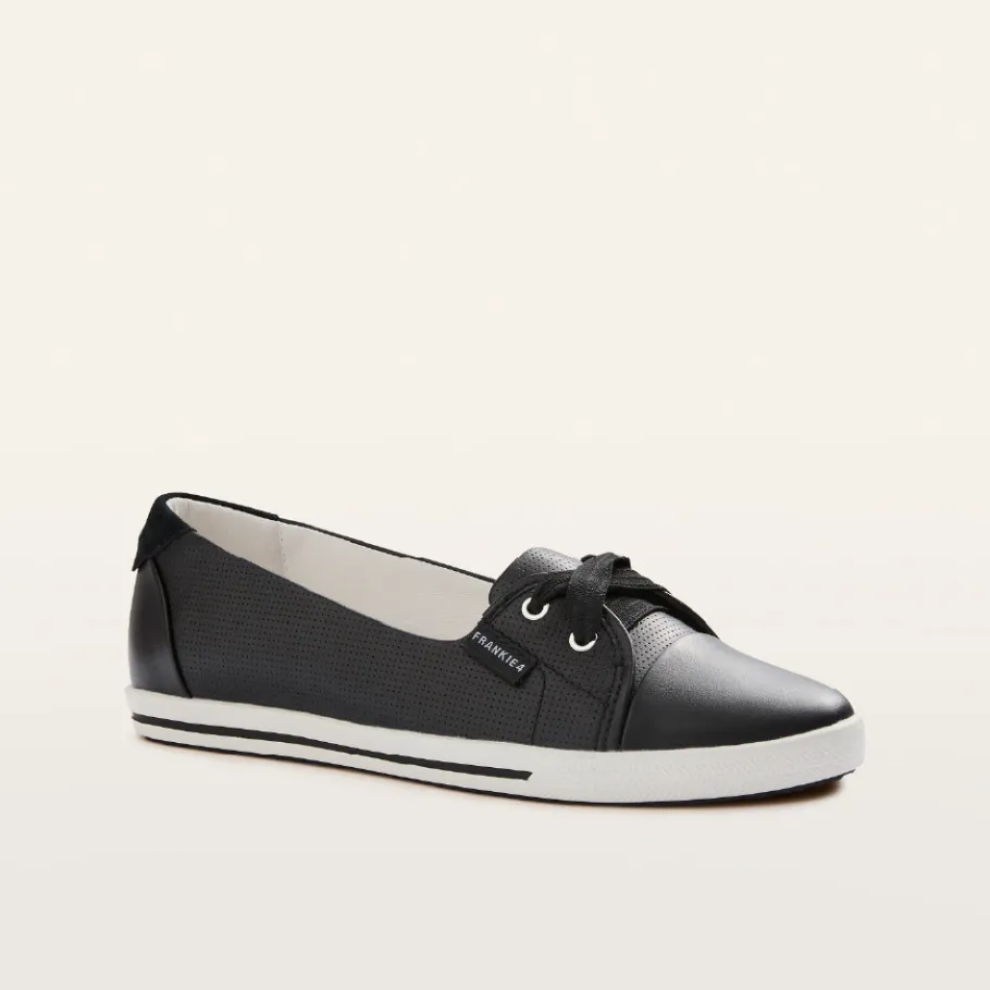 FRANKIE4 Casual Flats|Black Sneakers-Hannah III