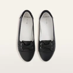 FRANKIE4 Casual Flats|Black Sneakers-Hannah III