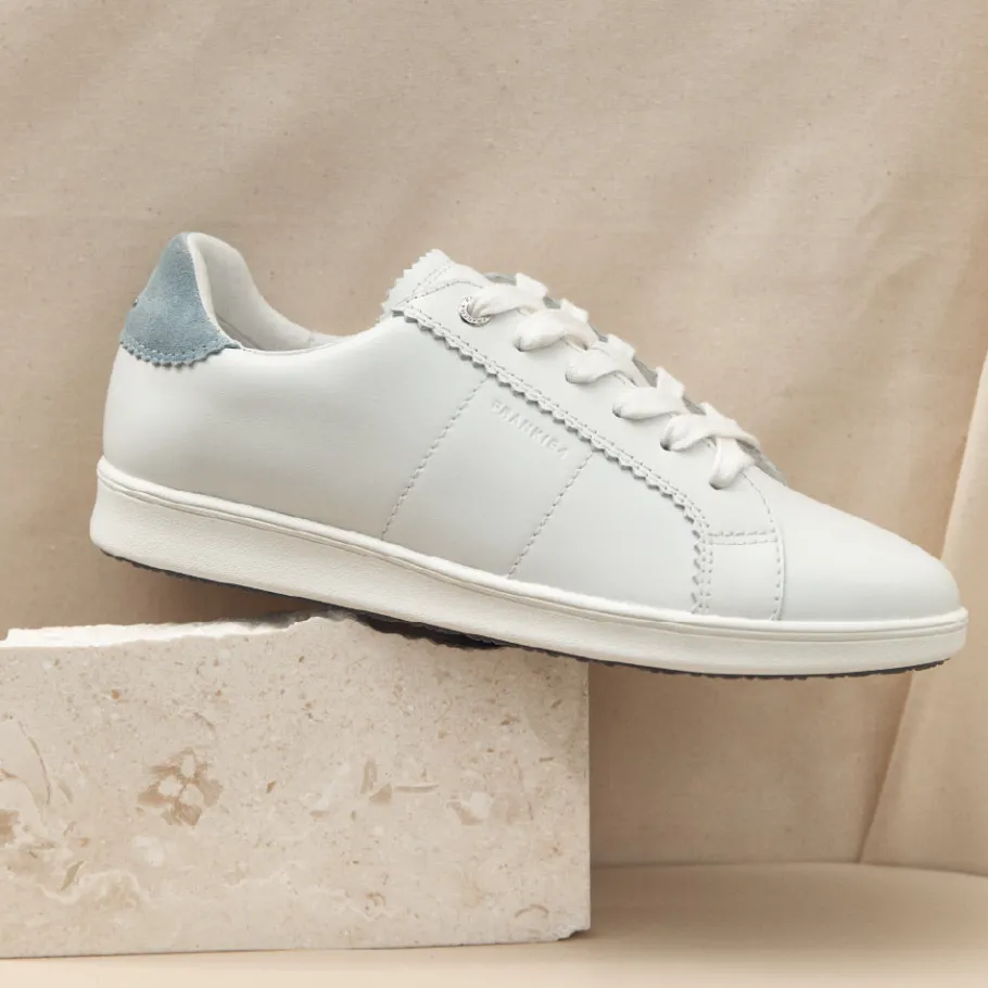 FRANKIE4 White Sneakers-Jackie IV