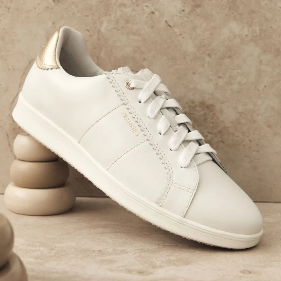FRANKIE4 White Sneakers-Jackie IV