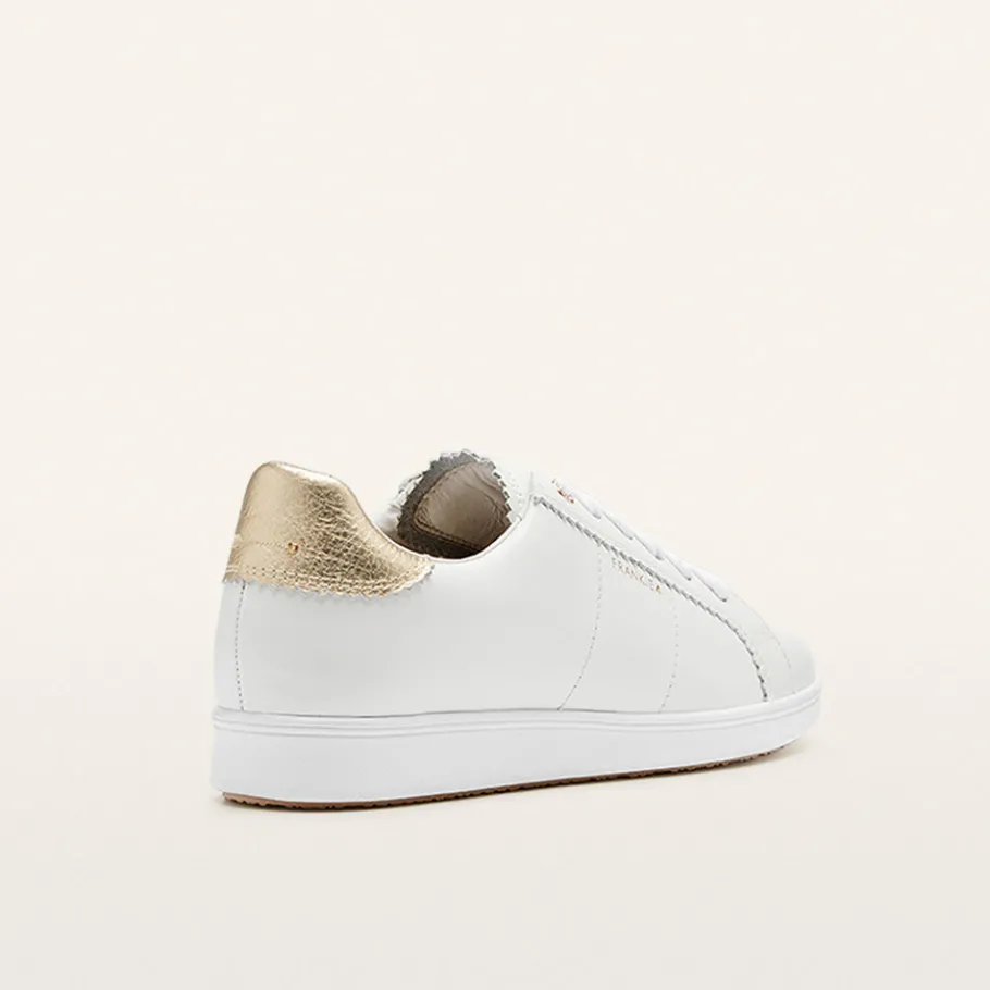 FRANKIE4 White Sneakers-Jackie IV