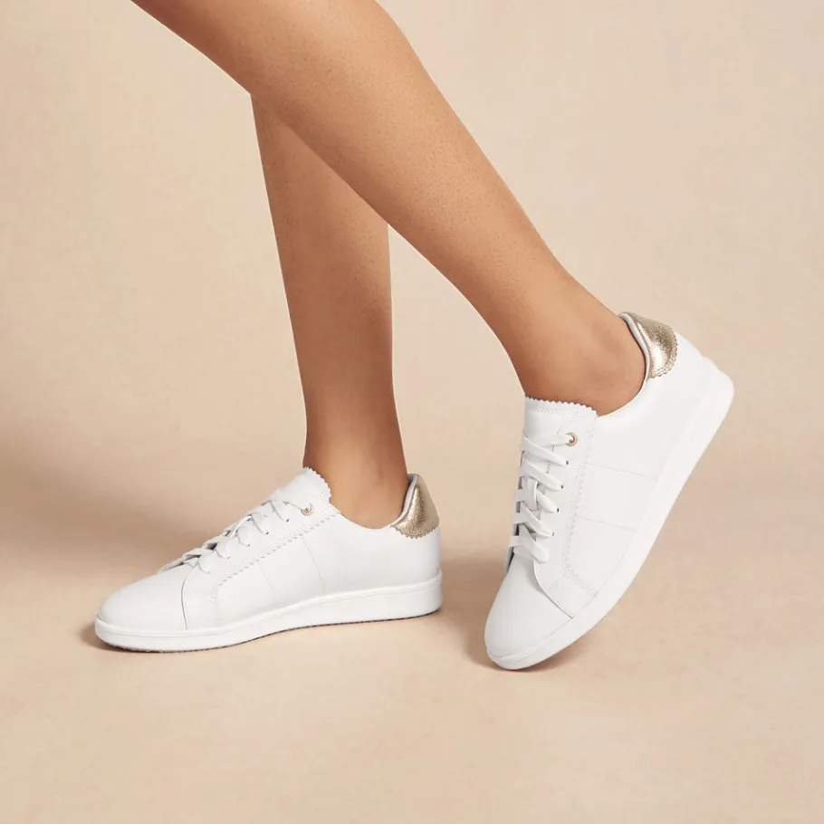 FRANKIE4 White Sneakers-Jackie IV