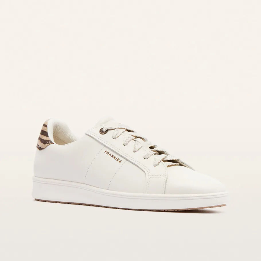 FRANKIE4 Neutral Sneakers-Jackie V Print
