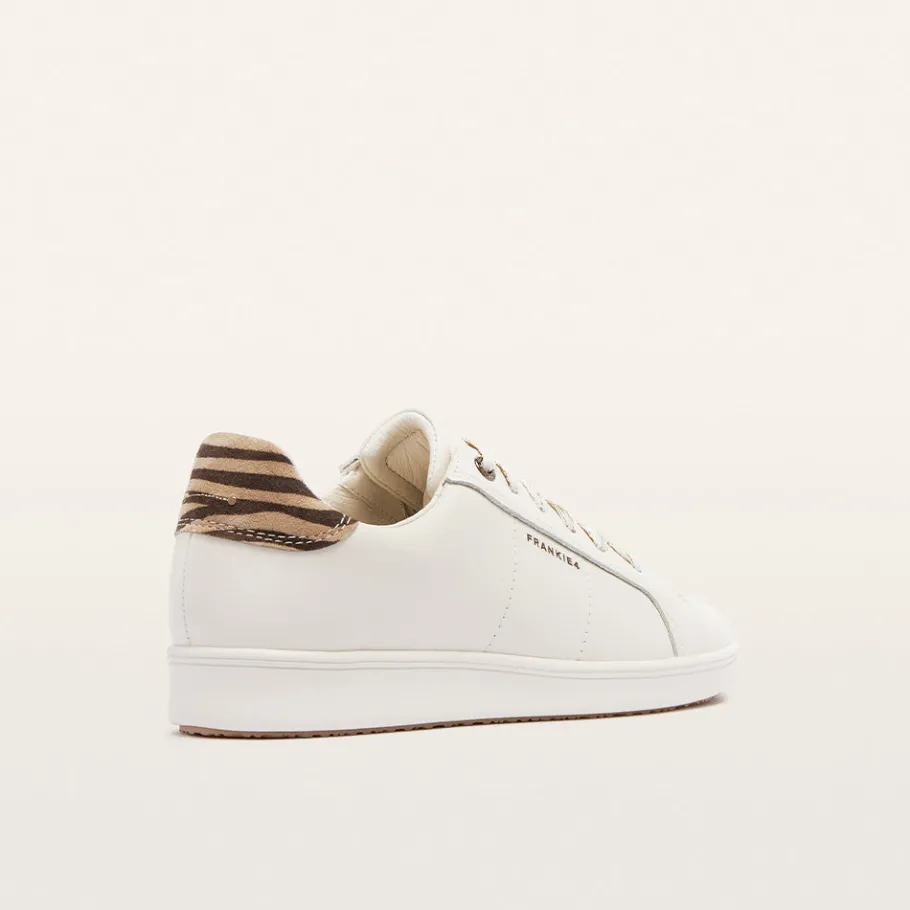 FRANKIE4 Neutral Sneakers-Jackie V Print