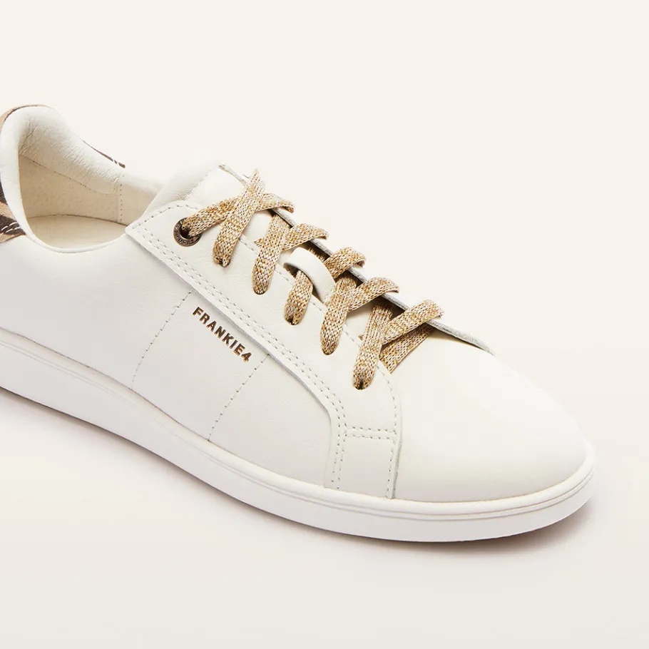 FRANKIE4 Neutral Sneakers-Jackie V Print