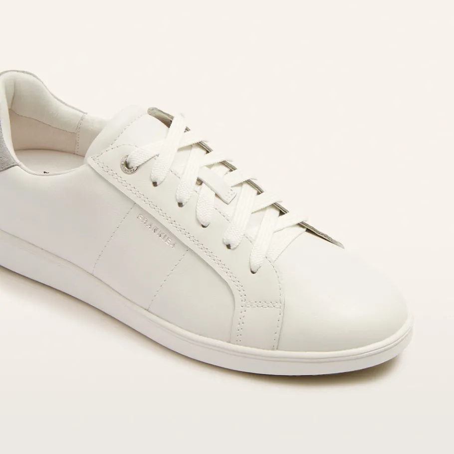 FRANKIE4 White Sneakers-Jackie V