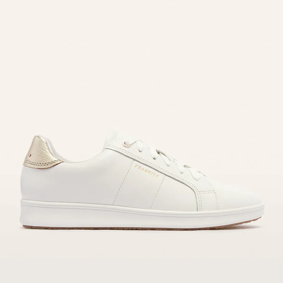 FRANKIE4 White Sneakers-Jackie V