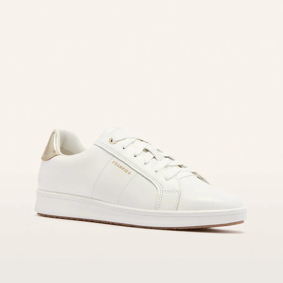 FRANKIE4 White Sneakers-Jackie V