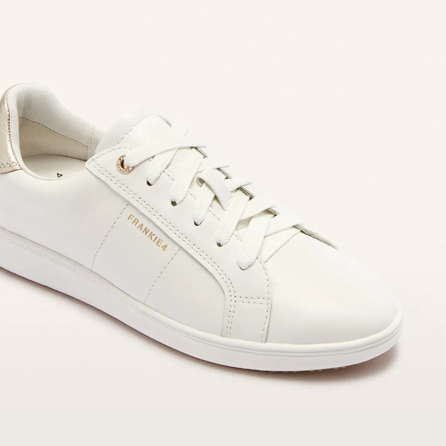 FRANKIE4 White Sneakers-Jackie V