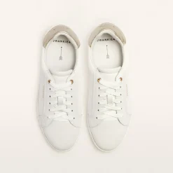 FRANKIE4 White Sneakers-Jackie V