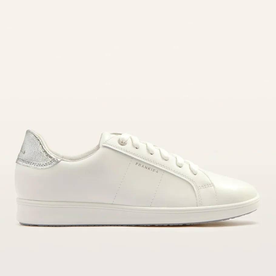 FRANKIE4 White Sneakers-Jackie V