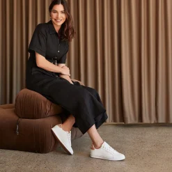 FRANKIE4 White Sneakers-Jackie V
