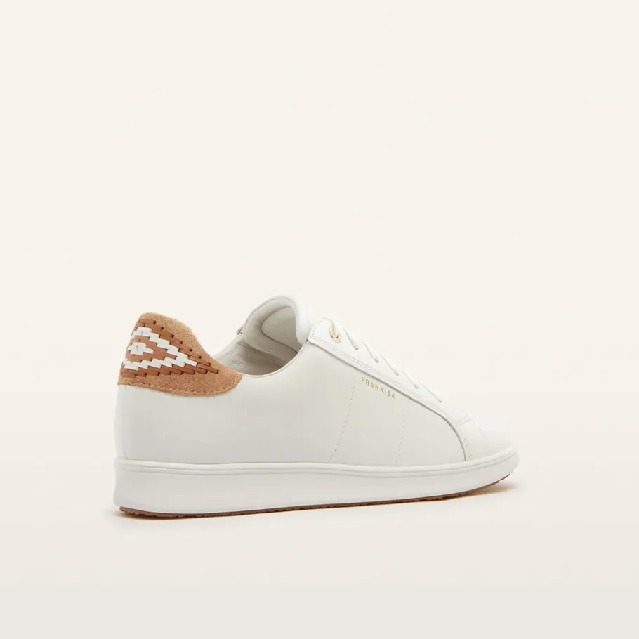 FRANKIE4 White Sneakers-Jackie V