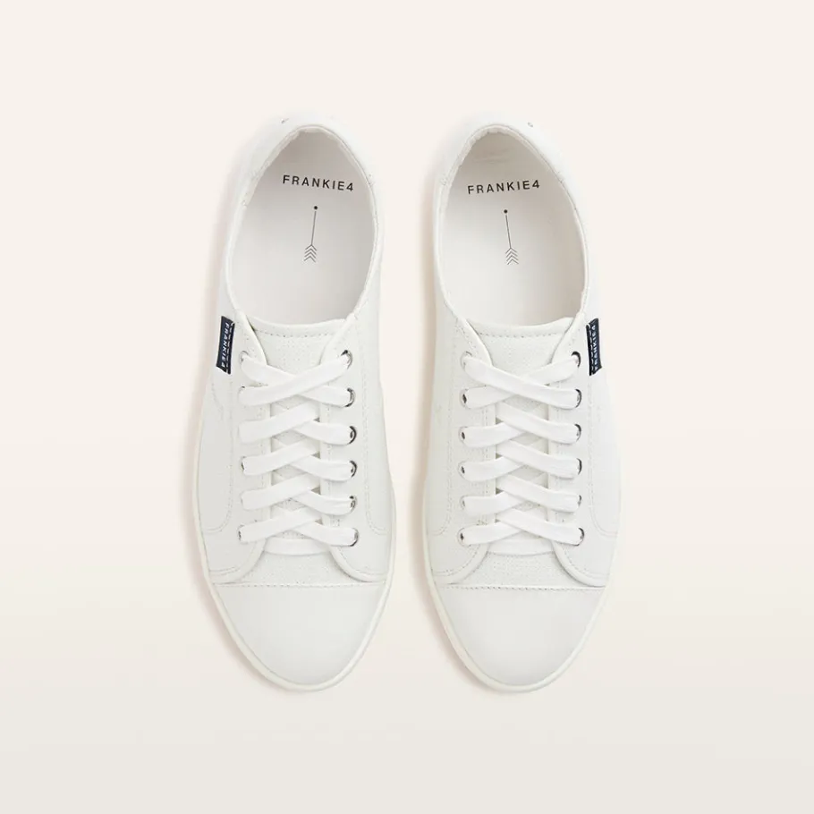FRANKIE4 White Sneakers-Nat III