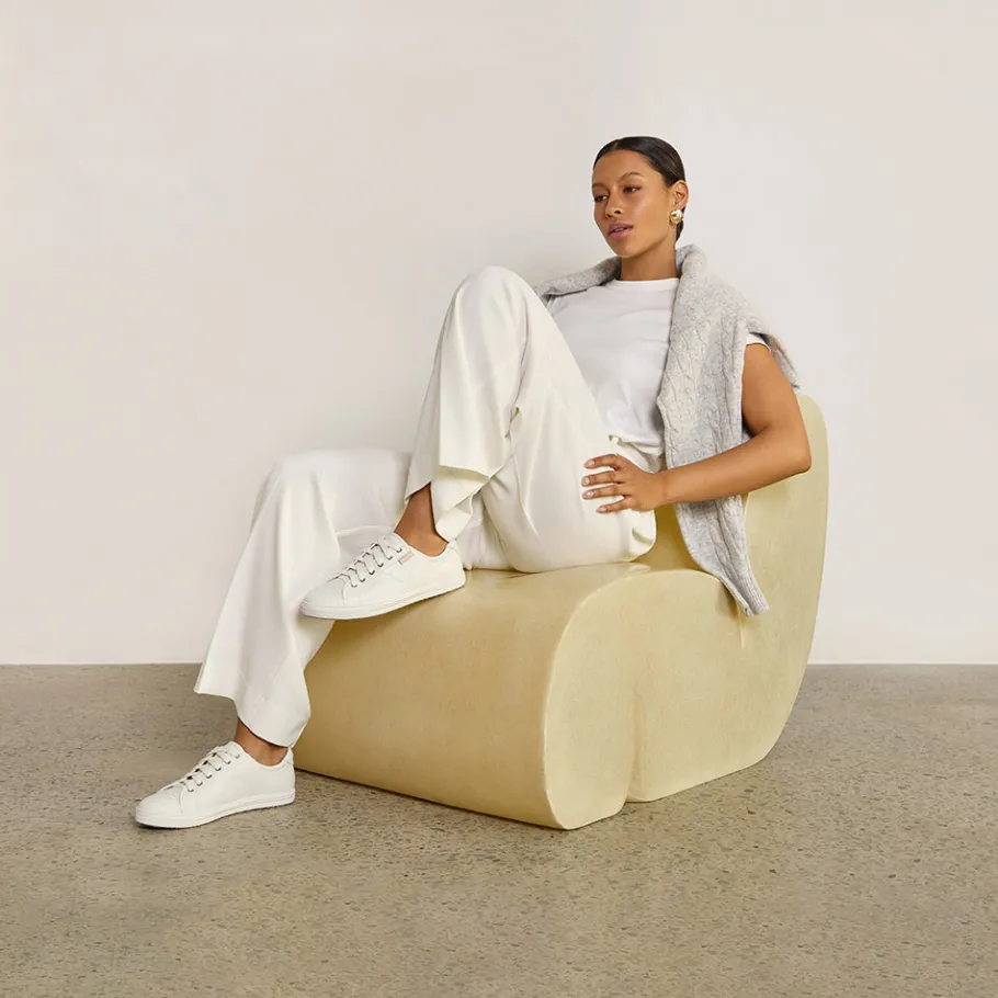 FRANKIE4 Neutral Sneakers|White Sneakers-Nat III