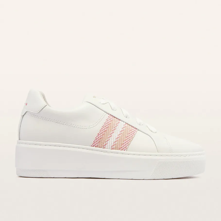 FRANKIE4 White Sneakers-Riley II
