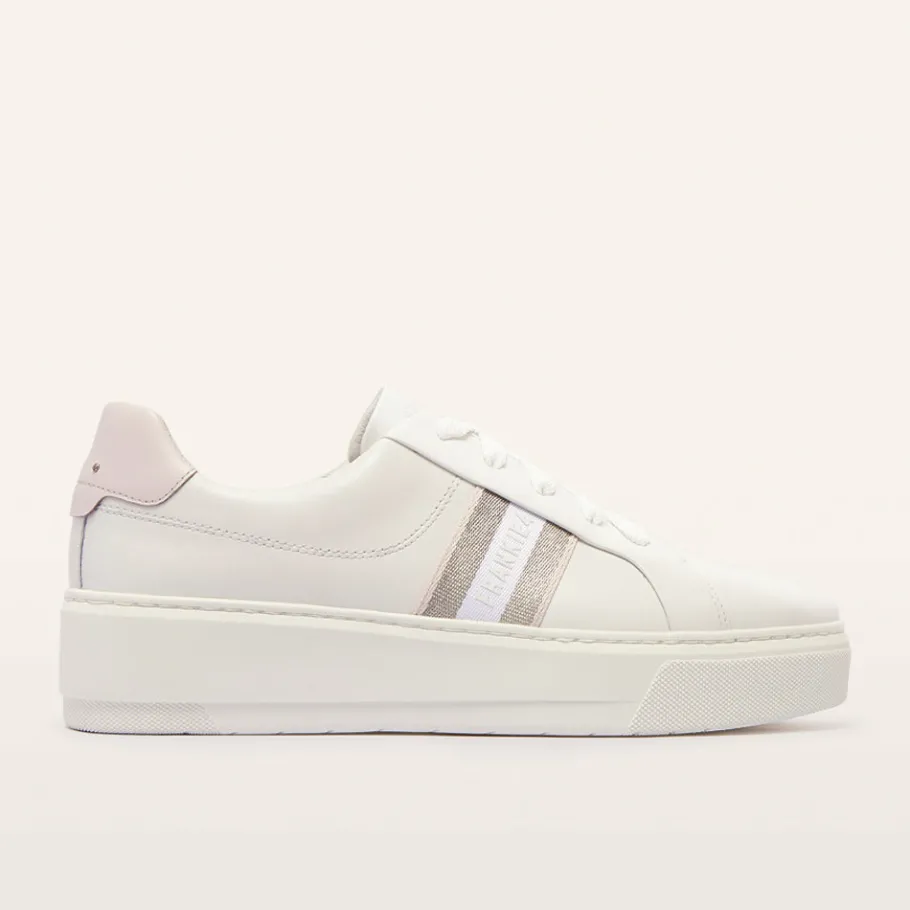 FRANKIE4 White Sneakers-Riley