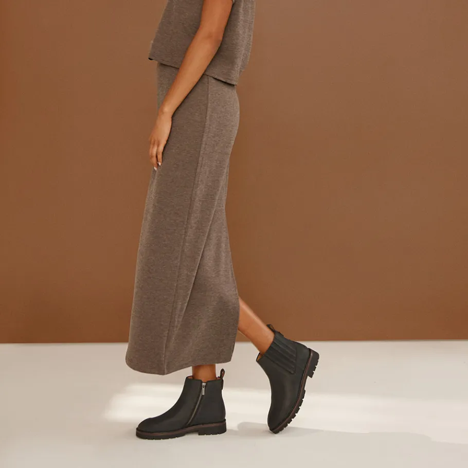 FRANKIE4 Flat Boots|Ankle Boots-Sage