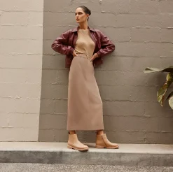 FRANKIE4 Flat Boots|Ankle Boots-Sage