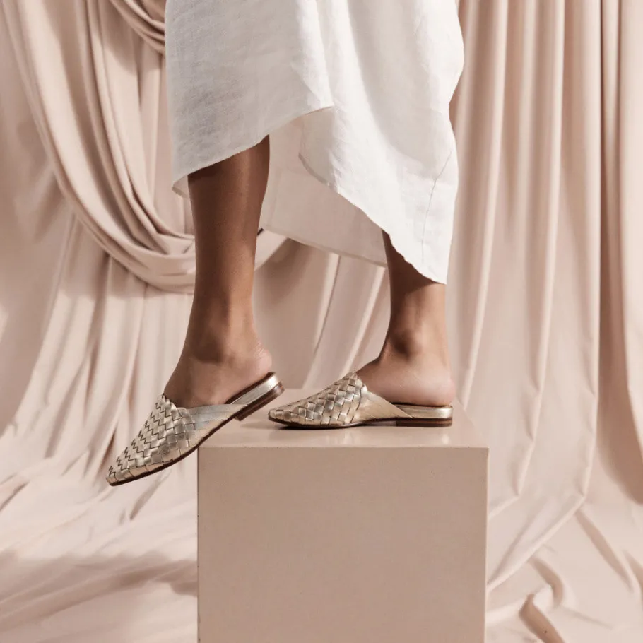 FRANKIE4 Dress Flats-Wallace Weave
